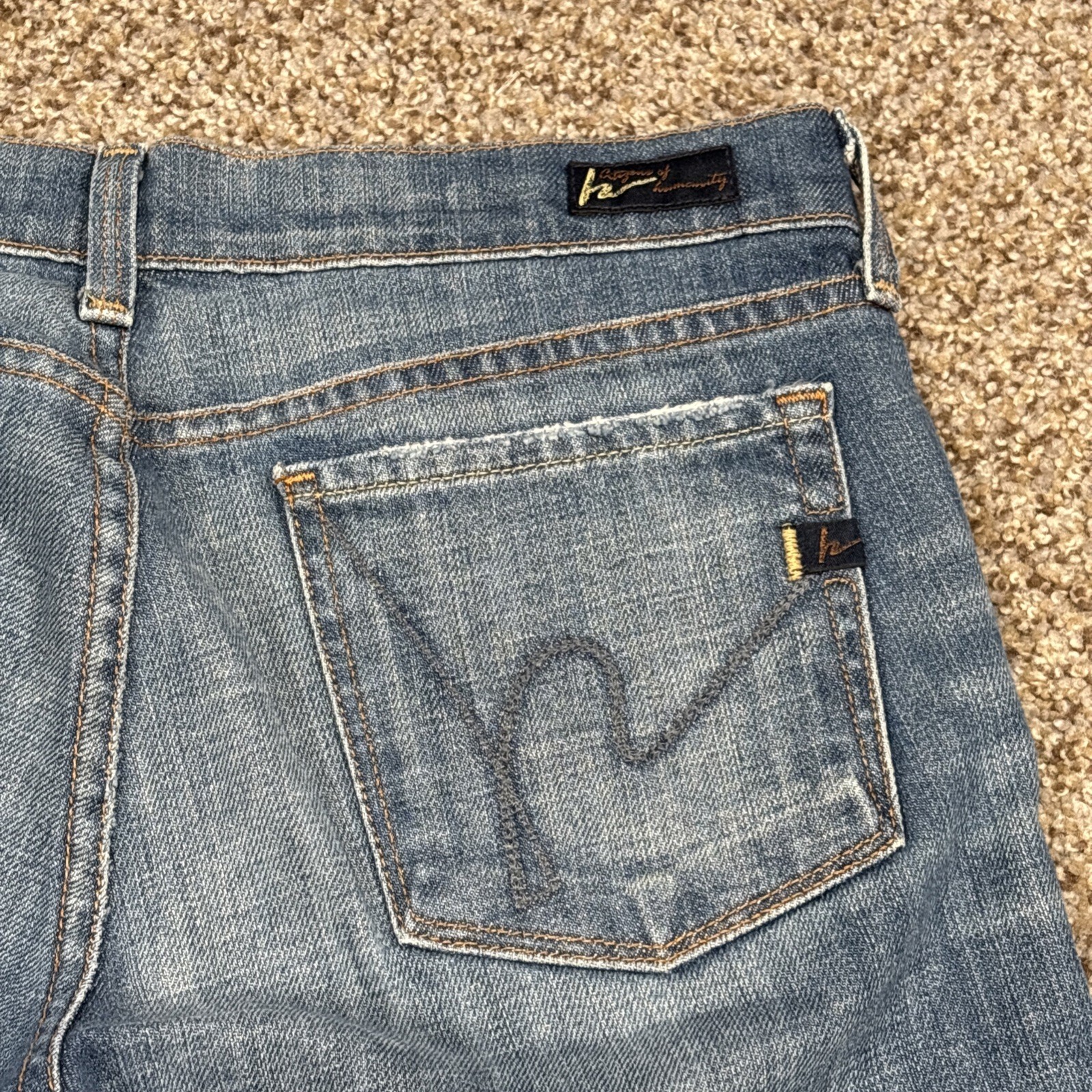 Citizens of Humanity Jeans Womens 28 Kelly #001 Stretch Boot Cut 28 X 28 - View 16