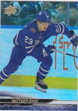 2024/25 UD..MATTHEW KNIES..SILVER FOIL..CARD # 171..MAPLE LEAFS..COMBINED SHIP
