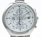 ▶️ [MINT] Vintage Seiko 7T62-0AF0 Great Blue Chronograph white Men’s watch #283