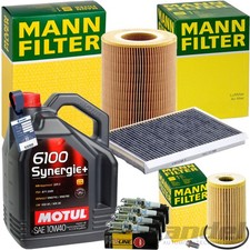 MANN INSPEKTIONSPAKET+5L MOTUL 10W-40 MOTOR&Ouml;L passend f&uuml;r MERCEDES A KLASSE W168