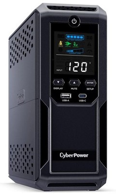 Cyberpower CP1500AVRLCD3 Intelligent LCD UPS Battery Backup | 1500VA/900W