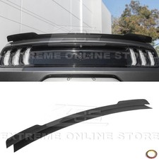 For 15-23 Ford S550 Mustang Abs Rear Trunk Lid Spoiler Matte Black Ducktail For 15-23 Ford S550 Mustang Abs Rear Trunk Lid Spoiler Matte Black Ducktail