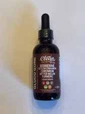 Clean Nutra Gluco Gone Multi Herbal Supplement Drops 60ml New Sealed Bottle