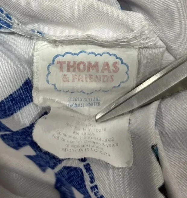 Простыня на резинке Thomas the Train для постельного белья с 2013 года - Изображение 2 из 3