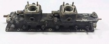 76 Jaguar Xj6 Series Ii 2 Intake Inlet Manifold 4.2 Dual Stromberg Carb Setup