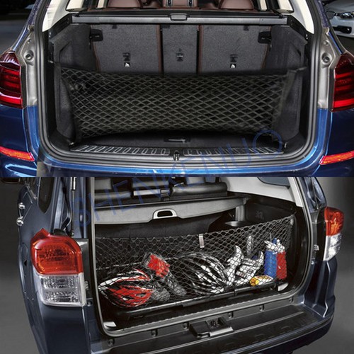 Nylon Rear Bed Envelope Style Trunk Mesh Cargo Net For Silverado 2013-2020 - Picture 10 of 12