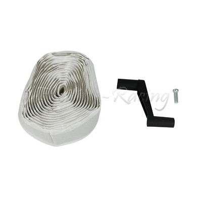 Hike Crew 14 In. RV Roof Vent Fan, 12V 6-Speed With LED Light Remote White Lid