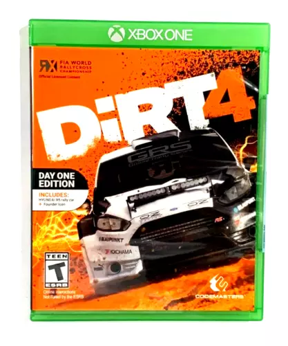 Dirt 4: Day One Edition - Microsoft Xbox One - Case & Add On Only/No Game