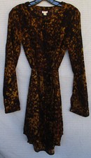 MERONA Shirt Dress Size S Button up Long Sleeve Pockets