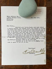 Bill Shankly signed  letter - copy 1976 - Home notepaper Liverpool FC