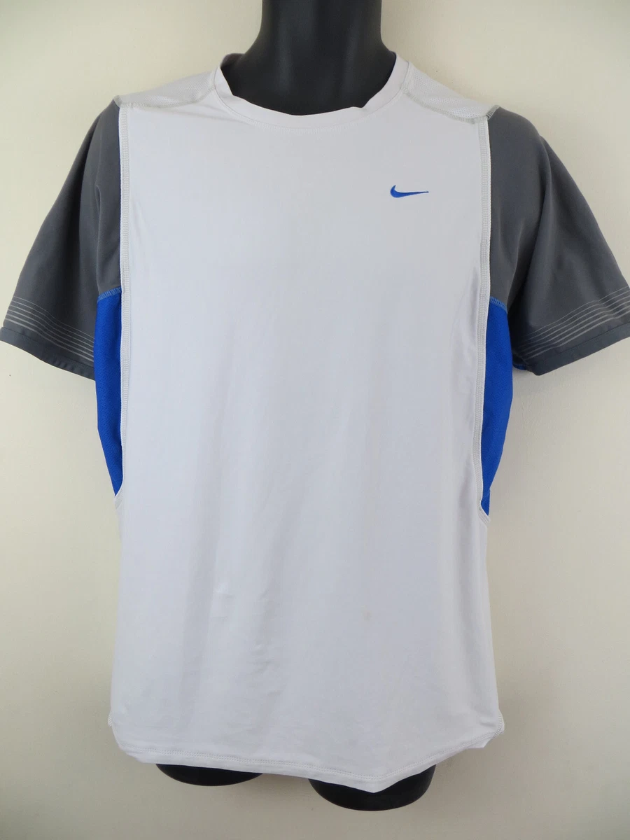 Nike white gym clearance top
