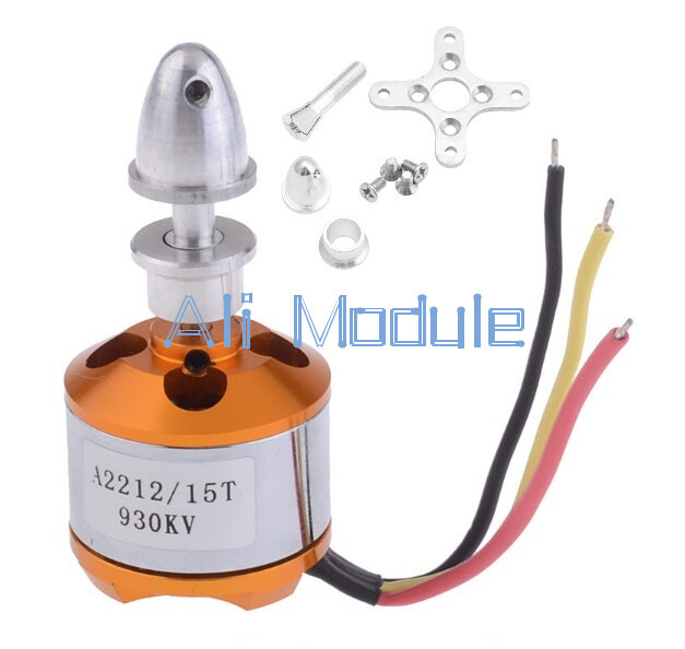 Motore Brushless A2212 Per Drone /elicottero - Varianti KV: 930, 1000, 1400, 2200, 2700 Motore Drone Kv Variabile - Foto 6