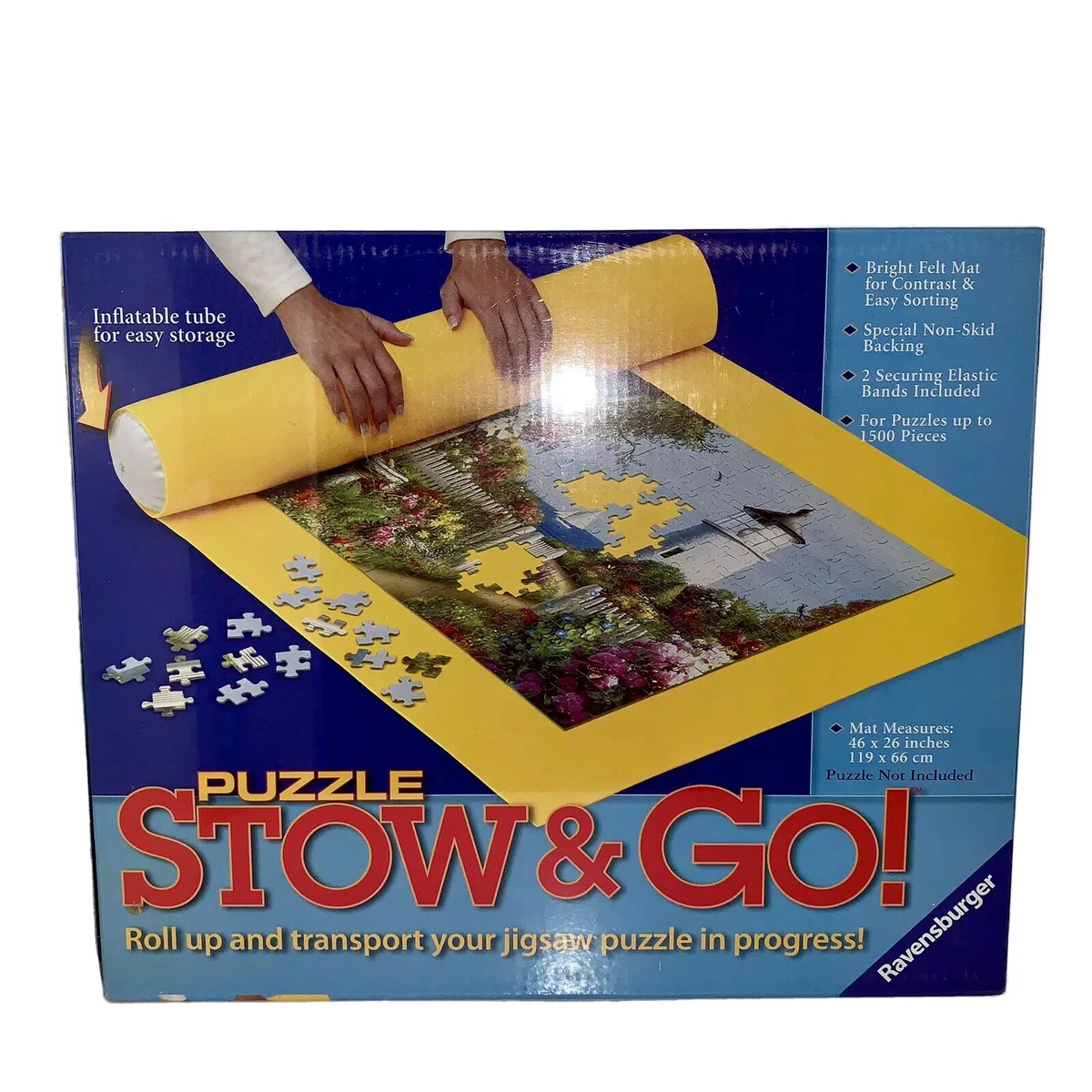 NEW Ravensburger Puzzle Stow and Go Storage System 46 x 26 eBay