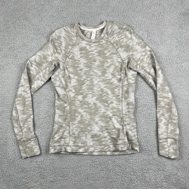 lululemon rulu run long sleeve pocket thumbholes reflective shirt