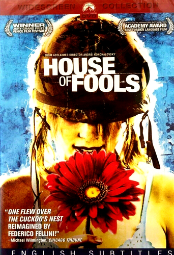 House of Fools DVD Dom Durakov 2002 Russian Chechen Anti War Movie RARE OOP