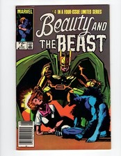 Marvel Comics Beauty and The Beast Mini Series Book #4 of 4 VF+