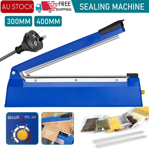 200/300/400mm Impulse Heat Sealer Sealing SAA Machine Electric/Plastic Poly Bag - Picture 4 of 24