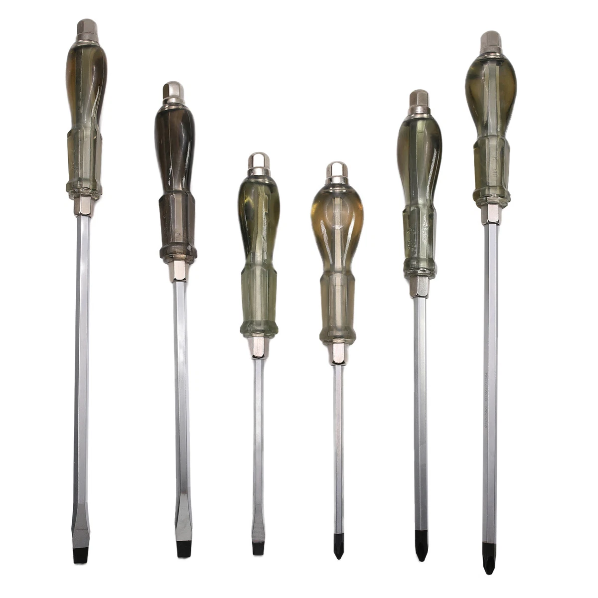 Slotted Phillips Impact Screwdriver 6 8 10 Inch Cross Point Screw