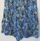 NIP Lascana Blue Paisley Strapless Romper Ret $49 - Size 4 — photo 3