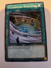Yugioh LDS3-EN054 Earthbound Whirlwind in hand