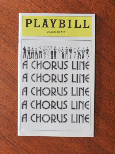 4 x 1977 Playbill programs: Godspell, A Chorus Line, Side by Side, King & I - Picture 3 of 5