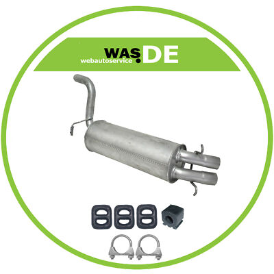 Auspuff, Endschalldämpfer Opel Senator, 2.6i /3.0i