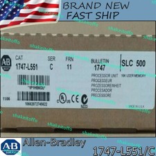 1PC New Factory Sealed 1747-L551 /C SLC 5/05 CPU Processor Unit Module 1747L551