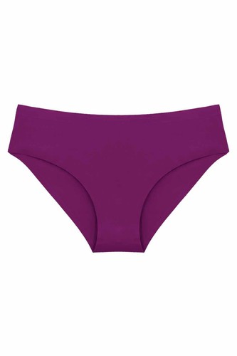 6 Women Solid Mixed Color Panties Laser Cut Bikini Underwear Brief S M L XL 5074 - Picture 4 of 6