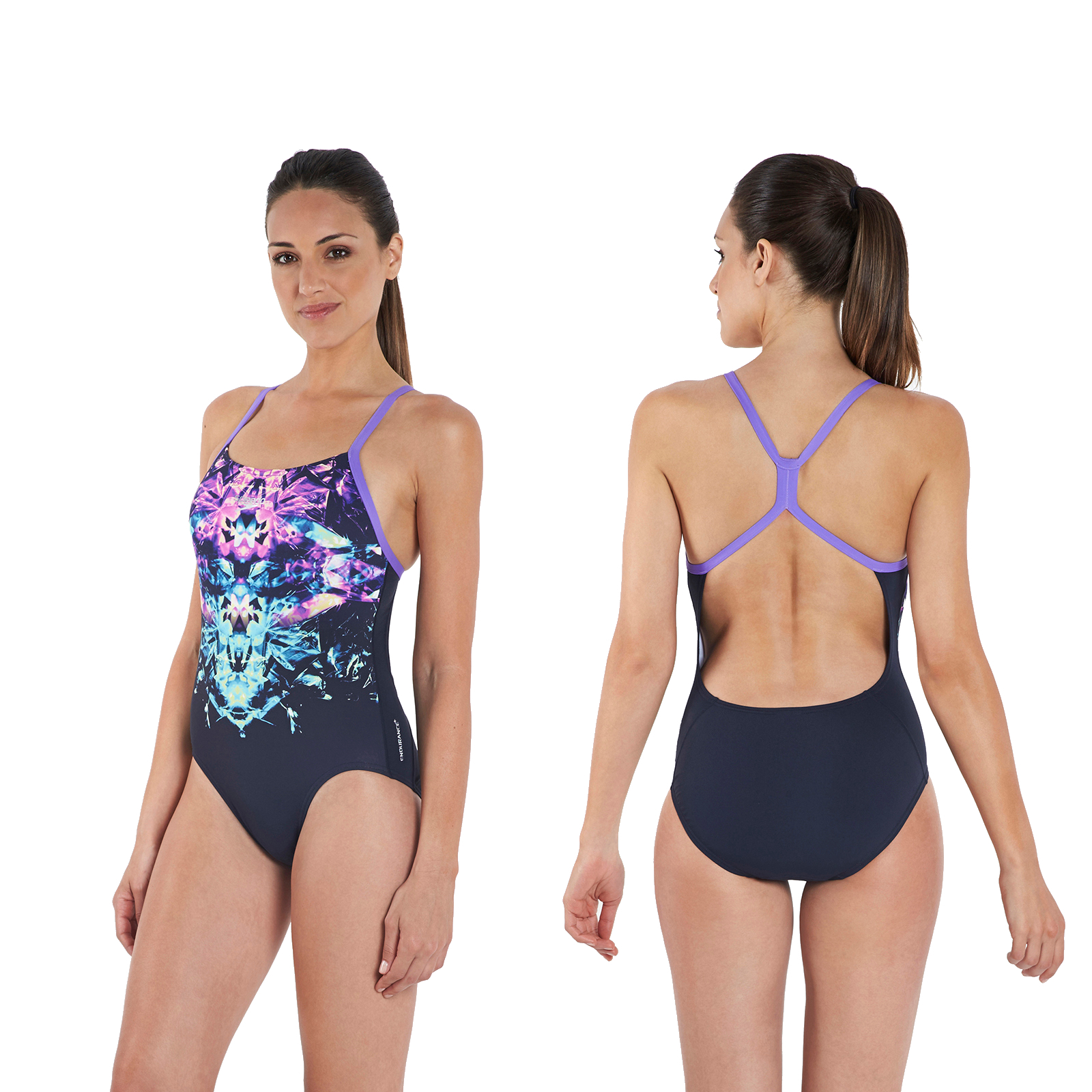 Плавки Badeanzug Schwimmanzug Damen Frauen Rippleback на выносливость Bademode 135