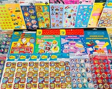 MEGA! Lot Set 1195+ Stickers, Rub On Transfers 4 Scrapbooking Planners Teachers