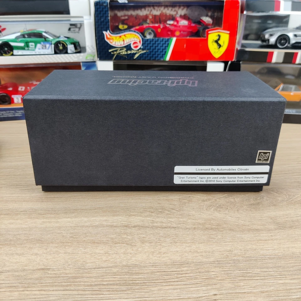 AUTO HPI RACING 1:43 GT BY CITROEN 2008 NERO OPACO REF 8454 COME NUOVA - Immagine 4 di 4