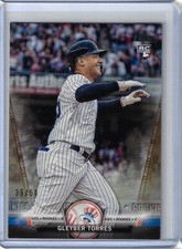 2018 Topps Update Series Gleyber Torres GOLD SALUTE PARALLEL #38/50 RC Yankees
