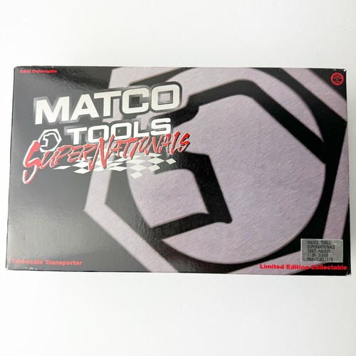 Matco Tools Supernationals 1997 Hauler 1 Of 3,000 Original Box NHRA Opening Door - Picture 15 of 15