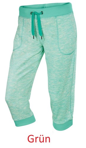 JAKO Damen Capri-Hose Casual – 3/4-Länge, Mit Baumwolle & Elasthan, Seitentaschen, Größen 34-48