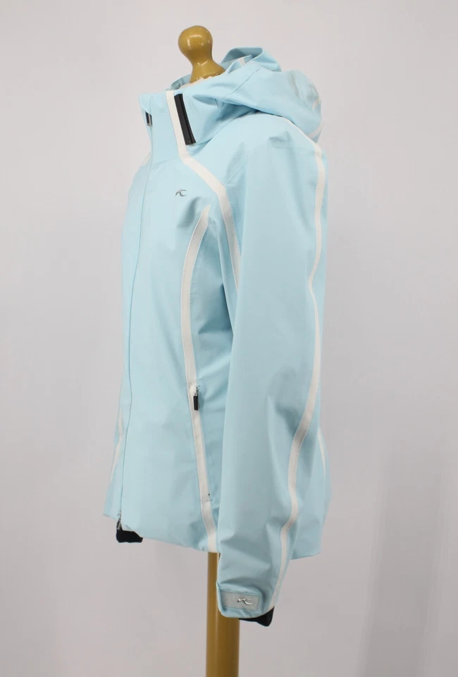 KJUS FORMULA WOMENS SKI JACKET UK 14 / EU 42 ICY BLUE RRP £800 AD - Image 2 of 4