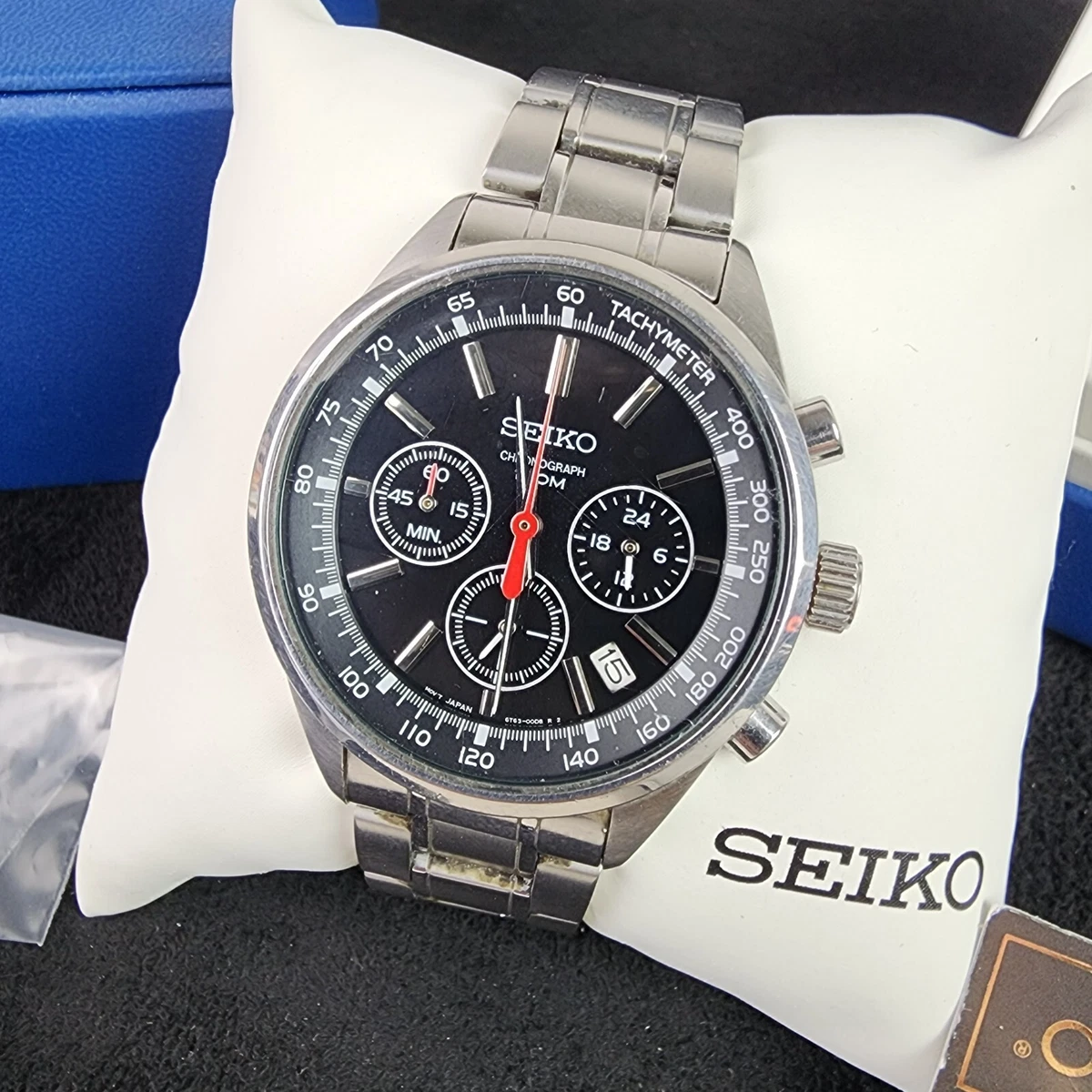 SEIKO CHRONOGRAPH 6T63 00B0 Chronograph Quartz Men s Wristwatch
