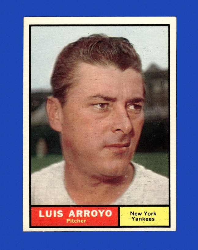 1961 Topps Set-Break #142 Luis Arroyo NR-MINT *GMCARDS*