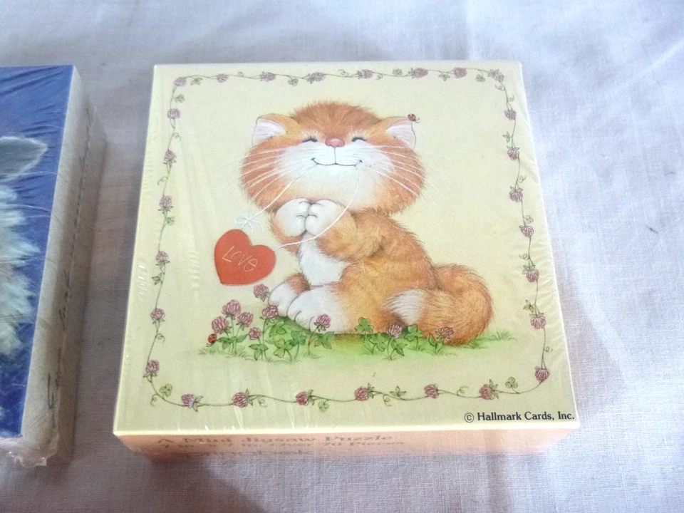 3 SEALED Vtg Springbok Mini Puzzles Smitten Kitten Side Order Ewe Look Marvelous - Image 3 of 4