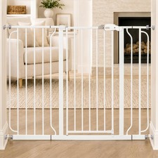 Regalo Safety 36" Extra Tall and 49" Wide Baby Gate for 29-49"W x 36"H, White
