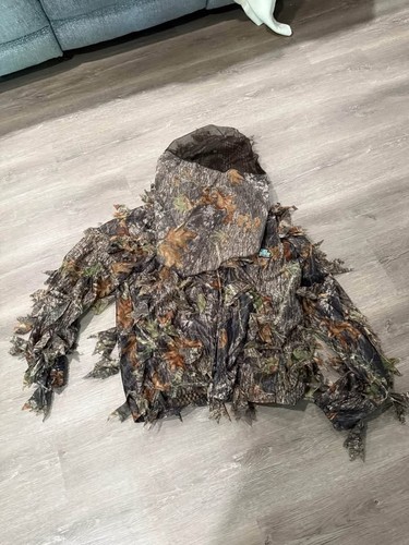 2-Piece Bug Tamer Ghillie Suit Jacket + Pant + Head Net SIZE Large T77