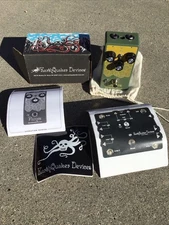 EarthQuaker Devices Plumes Small Signal Shredder USA G/Y Serial #1658 Orig Box+