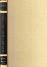 J S Cockburn / Western Circuit Assize Orders 1629-1648 A Calendar 1976