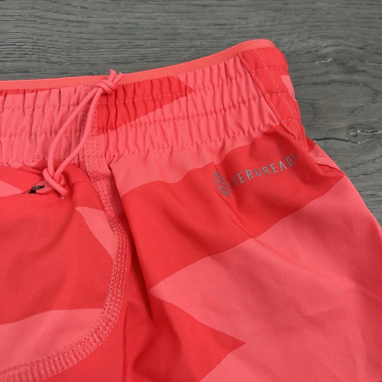 NWT adidas Run Fast Split Women's Running Shorts Pink Xs 3 Inch Lined thumbnail 9