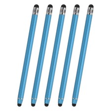 5 Pcs Stylus Pen for Touch Screen, 2 in 1 Universal Capacitive Stylus, Blue