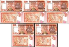 Sri Lanka - 5 pcs х 100 Rupees 2005 UNC P. 111d Lemberg-Zp
