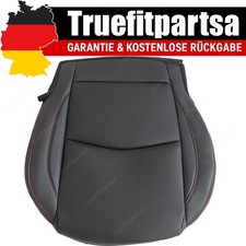 Sitzbezug unten für Mazda 3 BM 2013-2016 Beifahrersitz Schwarz Rot