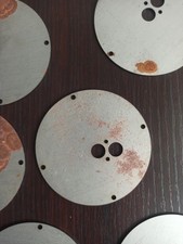 Technics 1200/1210 piastra ferro tagliata a laser per modifica RCA