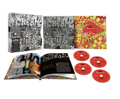 Cream ボックスセット CD Cream Wheels Of Fire Super Deluxe Edition 5CD Box Set Limited w
