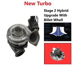 Turbocharger restored Stufe-2-Hybrid BMW 5 (E60) 525 d 758351