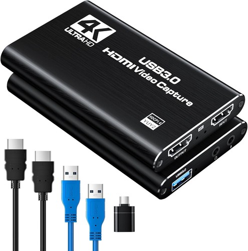 Newhope HDMI Capture Card for Streaming, Full HD 1080P 60FPS Capture USB 3.0 - 第 1/8 張圖片